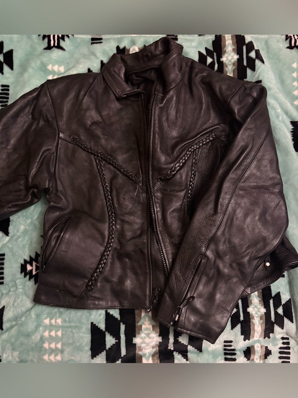 Vintage motorcycle jacket